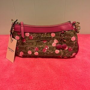 Juicy Couture Cherry Print Shoulder Bag